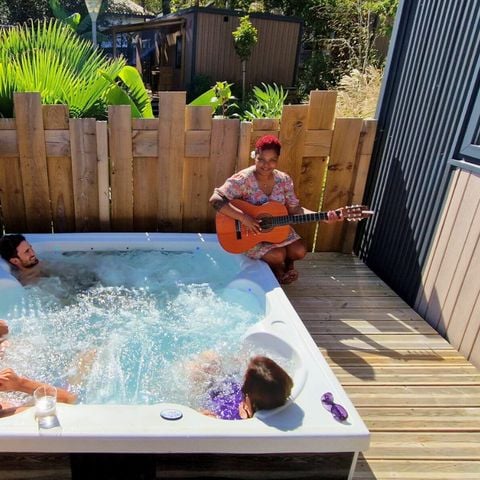 MOBILHOME 8 personnes - Mobile-home LUXE LOKIZ avec spa 8 personnes