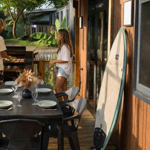 Mobile home 6 persons - Mobile-home LUXE JARA with spa 6 persons