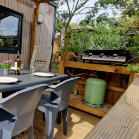 MOBILHOME 4 personas - ANDIA DE LUJO (con spa y ropa de cama incluida)