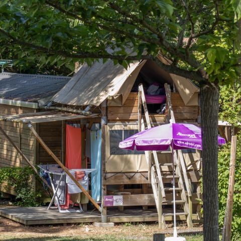 TENTE TOILE ET BOIS 2 personnes - Lodge LAINA 2 personnes