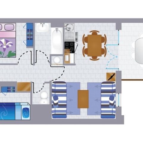 APARTMENT 6 people - Flat OCEANE 4-6 people