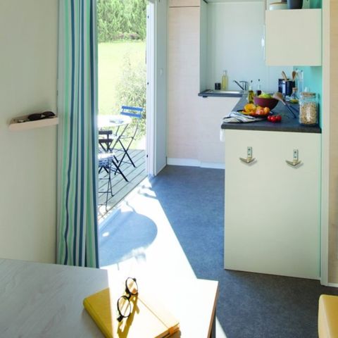 Stacaravan 2 personen - Mobile-Home ORHY**** 2 slaapplaatsen