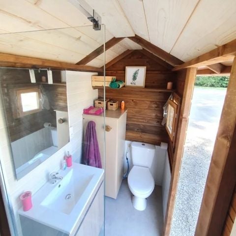 Tente en toile et en bois 2 personnes - Tente LAINA CONFORT 2 personnes