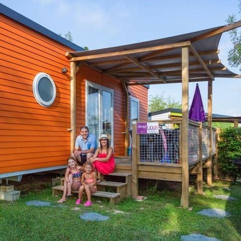 MOBILHOME 6 personas - Mobil-Home PRIVILEGIO MENDIKOA 4-6 personas