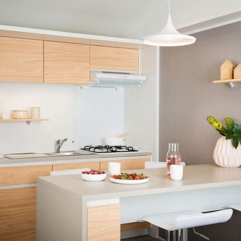 Stacaravan 4 personen - Mobile-Home MENDIKOA**** 4 slaapplaatsen