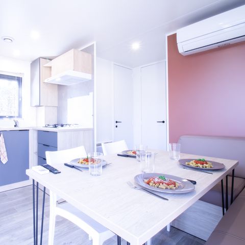 Stacaravan 6 personen - Mobile-Home BAIGURA**** 6 slaapplaatsen