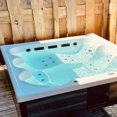 Mobilheim 8 Personen - Mobile-Home LUXUS LOKIZ mit Spa 8 Personen