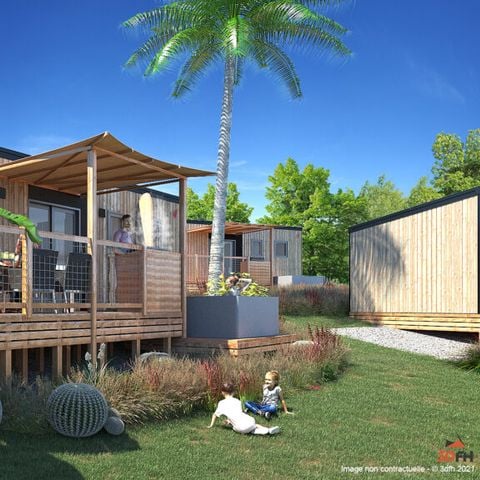 MOBILHOME 6 personas - Mobile-Home LUXE JARA 6 plazas