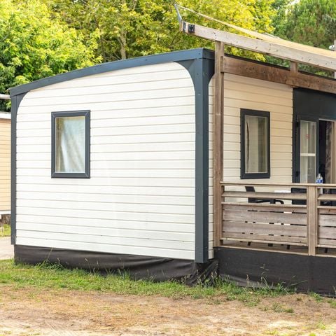 BUNGALOW 6 personnes - Mobil-home | Premium | 3 Ch. | 6 Pers. | Terrasse surélevée | Clim.