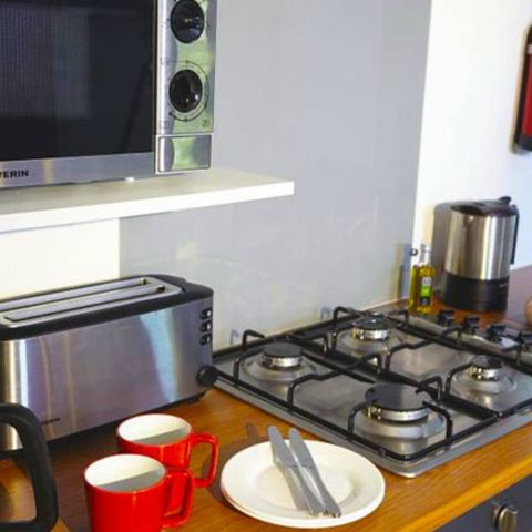 Mobile home 6 persons - Mobil-home | Ultimate | 3 Bedrooms | 6 Pers. | Raised terrace | Air conditioning | TV