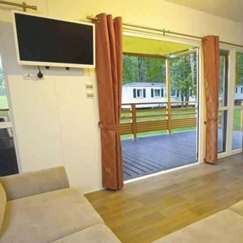 Mobile home 6 persons - Mobil-home | Ultimate | 3 Bedrooms | 6 Pers. | Raised terrace | Air conditioning | TV