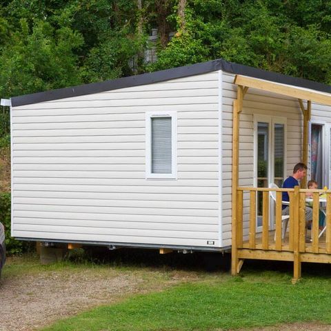 Mobilheim 5 personen - Mobilheim | Comfort | 2 Zi. | 5 Pers. | Erhöhte Terrasse | Clim.