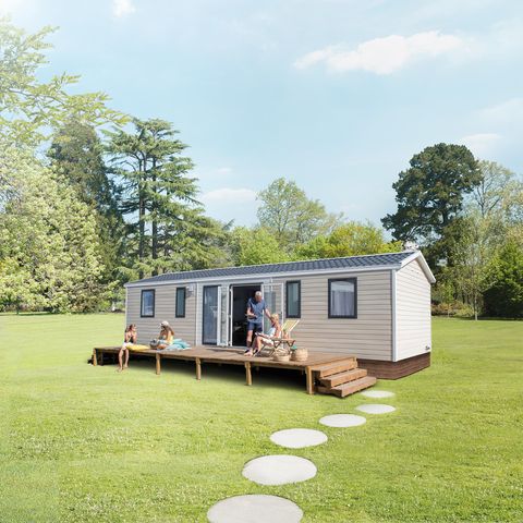 CASA MOBILE 8 persone - CASA MOBILE NIRVANA QUATTRO 4 camere da letto 40m² con terrazza semi-coperta