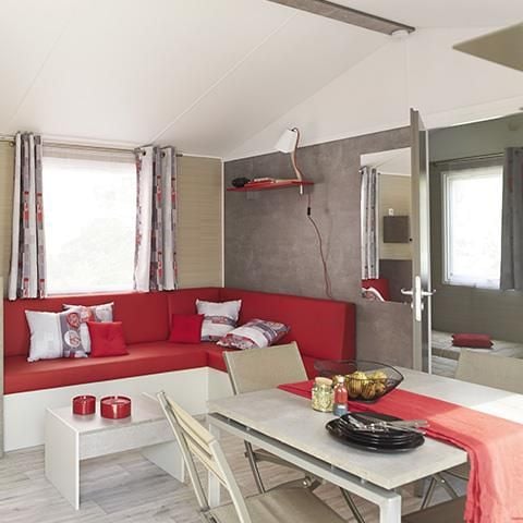 Casa mobile 4 persone - NIRVANA 31 M² con terrazza coperta