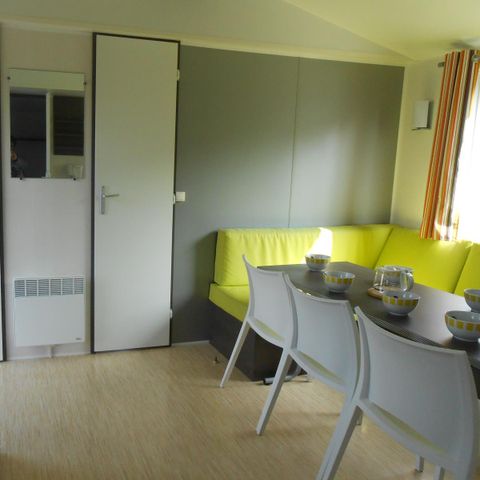 Mobilhome 4 personas - CASA - MÓVIL - PRM - IBIZA 31 m² con terraza de madera descubierta