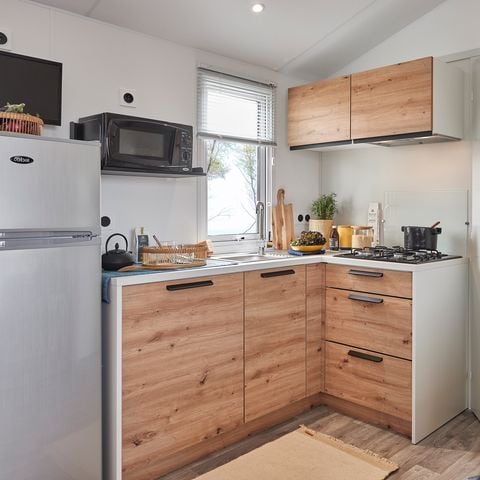 Mobilhome 6 personnes - 3 chambres - CLIM - TV - Lave-vaisselle