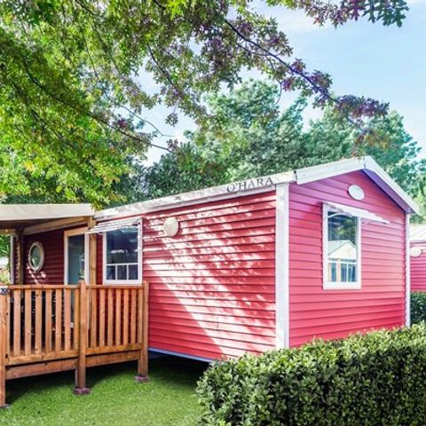 MOBILE HOME 4 people - Comfort XL | 2 Bedrooms | 4 Pers. | Raised terrace | TV