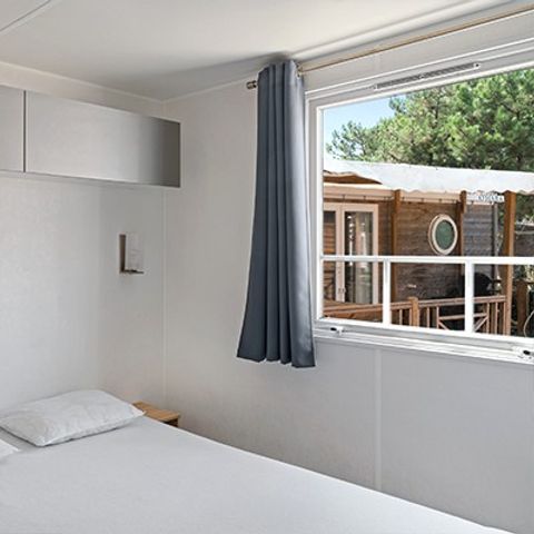 MOBILE HOME 4 people - Comfort XL | 2 Bedrooms | 4 Pers. | Raised terrace | TV