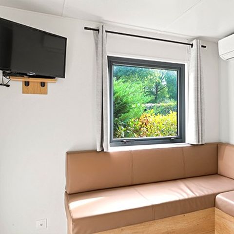 MOBILHOME 4 personas - Premium | 2 Dormitorios | 4 Pers. | Terraza elevada | TV