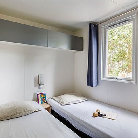 MOBILE HOME 6 people - Premium Exclusive | 3 Bedrooms | 6 Pers | Raised terrace | Jacuzzi | Air conditioning | TV