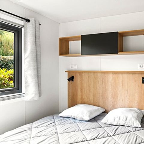 MOBILE HOME 4 people - Ultimate | 2 Bedrooms | 4 Pers. | Raised terrace | Air conditioning | TV