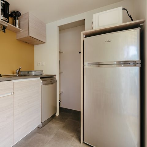 Mobilhome 6 personnes - Premium Azure | 2 Ch. | 4/6 Pers. | Terrasse surélevée | Clim.