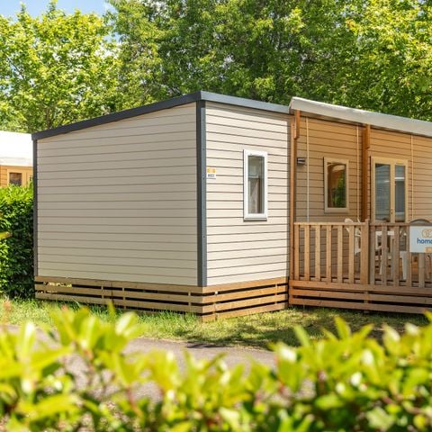 Stacaravan 6 personen - Mobile-home | Premium Azure | 3 slaapkamers | 6 pers. | Verhoogd terras | Airconditioning | TV