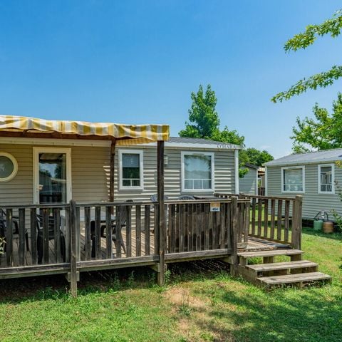 Stacaravan 6 personen - Mobile-home | Klassiek | 3 slaapkamers | 6 pers. | Overdekt terras | 1 badkamer