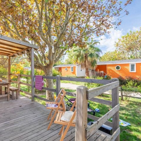 MOBILE HOME 6 people - Mobile home | Premium | 3 Bedrooms | 6 Pers | Covered terrace | 1 bathroom | Air conditioning | TV