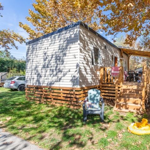 MOBILE HOME 4 people - Mobile home | Premium | 2 Bedrooms | 4 Pers | Covered terrace | 1 bathroom | Air conditioning | TV