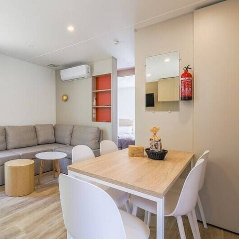 MOBILE HOME 4 people - Mobil-home | Ultimate | 2 Bedrooms | 4 Pers | Terrace Lounge | 2 bathrooms | Air conditioning | TV