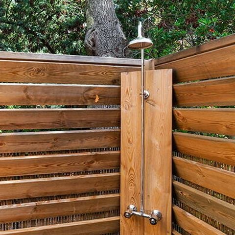 Stacaravan 4 personen - Ultimate | 2 Slaapkamers | 4 Pers | Overdekt terras | Jacuzzi | Buitendouche | 1 Badkamer | Airconditioning | TV