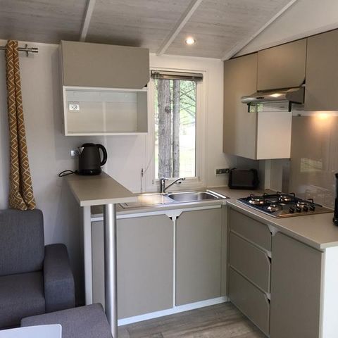 Stacaravan 6 personen - stacaravan met 3 slaapkamers