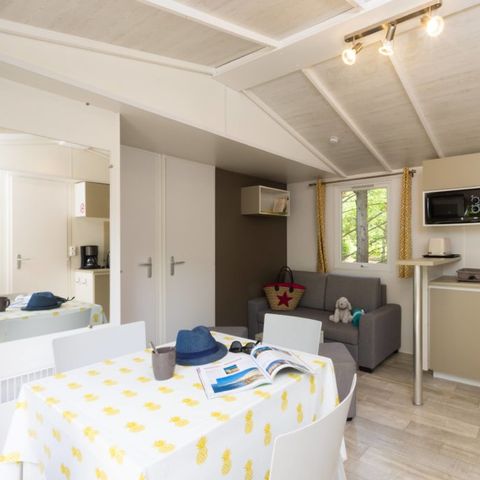 Stacaravan 6 personen - stacaravan met 3 slaapkamers