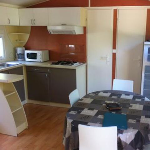 Chalet 4 personen - stacaravan met 2 slaapkamers