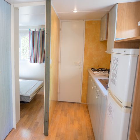 Chalet 4 personen - stacaravan met 2 slaapkamers