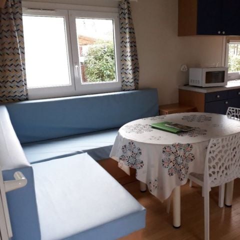 Casa mobile 6 persone - 3 camere da letto (3a camera: letto a castello da 70 cm)