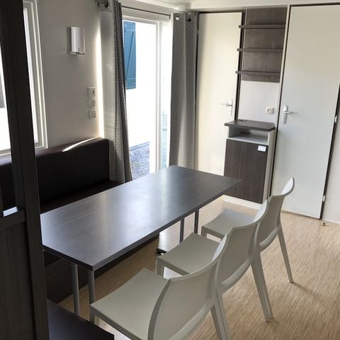 Stacaravan 6 personen - 3 SLAAPKAMERS MET EEN BED VAN 160 CM