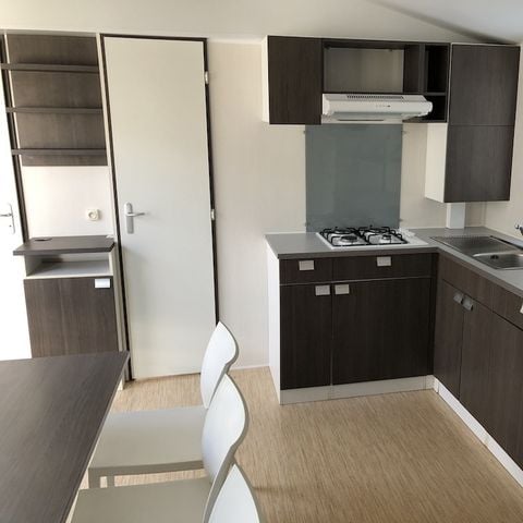 Mobilheim 6 Personen - 3 SCHLAFZIMMER ELTERNBETT 160