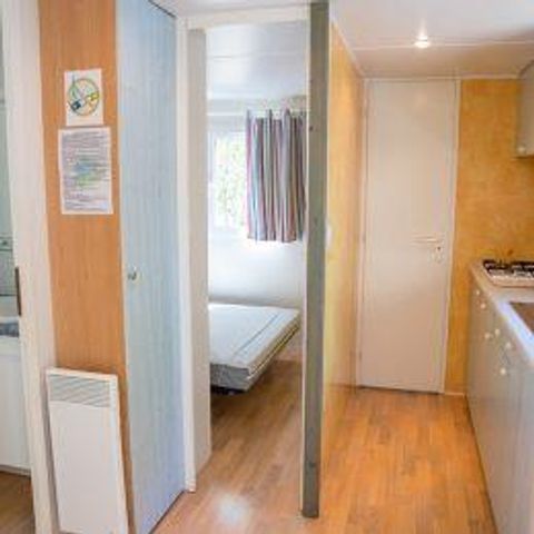 Stacaravan 5 personen - 30m² 2 kamers - n°39 ZATERDAG / ZATERDAG