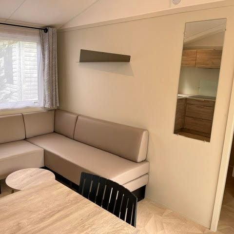 MOBILHOME 4 personnes - Mobilhome 31 m² 2 chambres n° 80 Terrasse couverte, climatisé, 2/4 Pers Samedi - Samedi