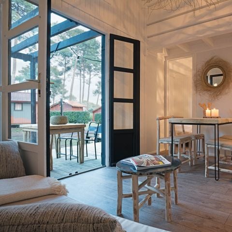 BUNGALOW 4 personnes - Cabane CONFORT | 2 chambres - Côté Village