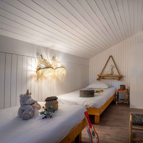Bungalow 4 personen - Hut - 40m² - 2 kamers - Dennenboszijde