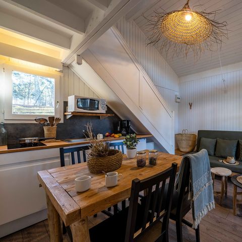 Bungalow 4 personen - Hut - 40m² - 2 kamers - Dennenboszijde