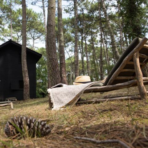 Bungalow 4 Personen - Hütte - 40m² - 2 Zimmer - Seeseite