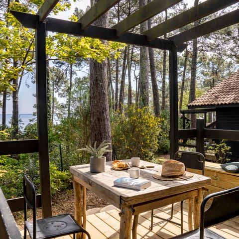 Bungalow 4 Personen - Hütte - 40m² - 2 Zimmer - Seeseite