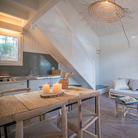 Bungalow 4 personen - Hut - 40m² - 2 kamers - Meerzijde