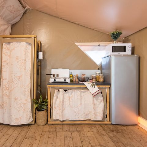 CANVAS AND WOOD TENT 5 people - Maori Tent