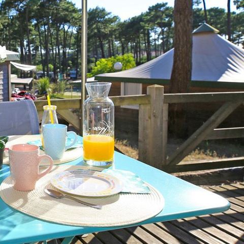 Stacaravan 6 personen - Cottage 6 slaapplaatsen, 3 slaapkamers (TV, airconditioning, vaatwasser)