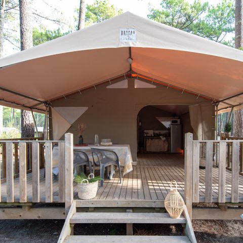 Safaritent 5 personen - Maori-tent.